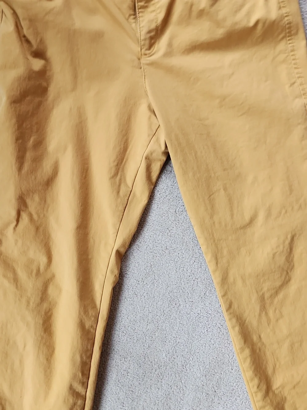 Old Navy Pixie Chinos Yellow - 12 - Picture 4 of 7